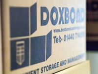 Doxbond storage boxes